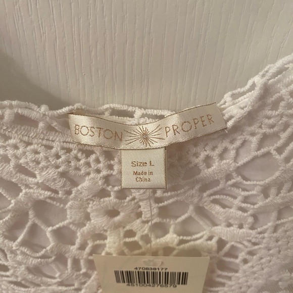 Boston proper crochet dress size l - Picture 13 of 14